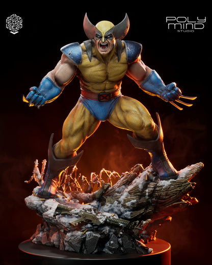 Wolverine Statue 3D-Printed Kit