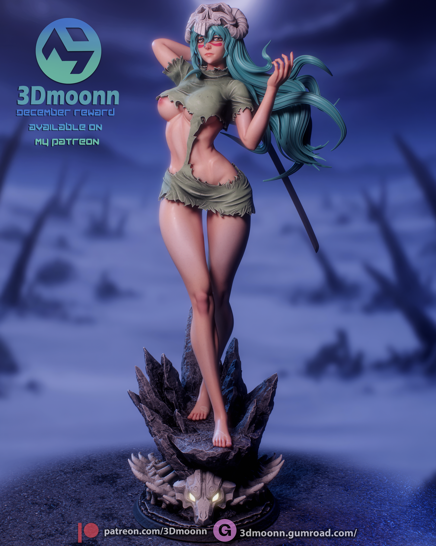 Nelliel Tu Statue