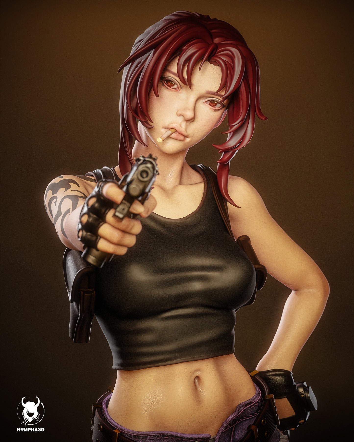 Revy Statue 3D-Printed Kit