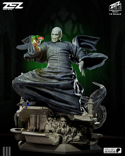Voldemort Statue 3D-Printed Kit
