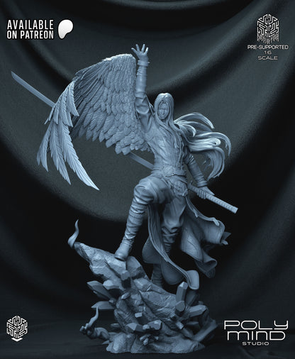 Sephiroth Statue 3D-Printed Kit
