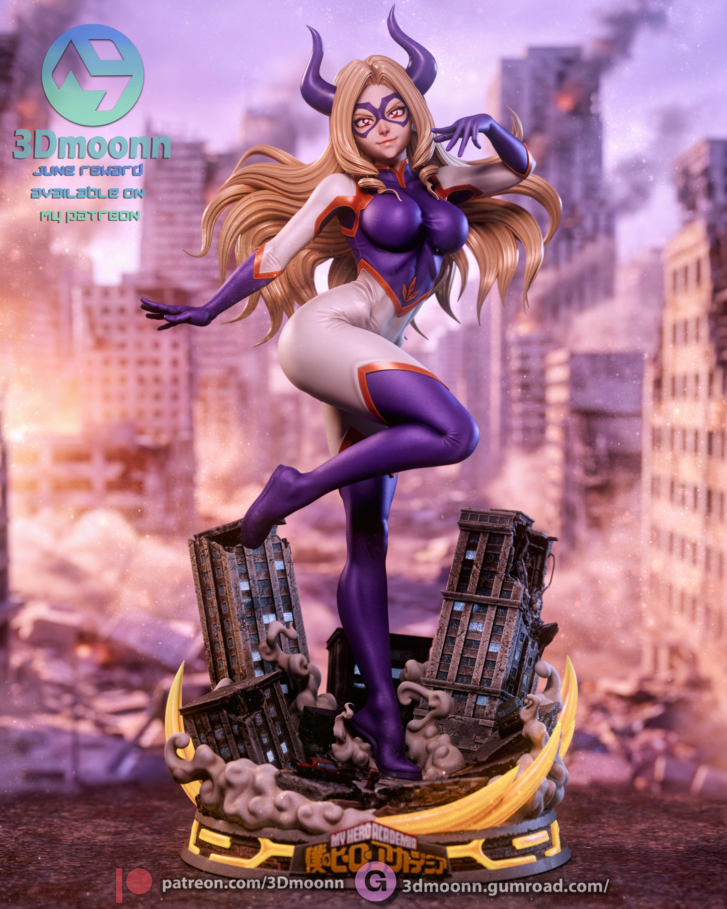 Mt. Lady Statue 3D-Printed Kit