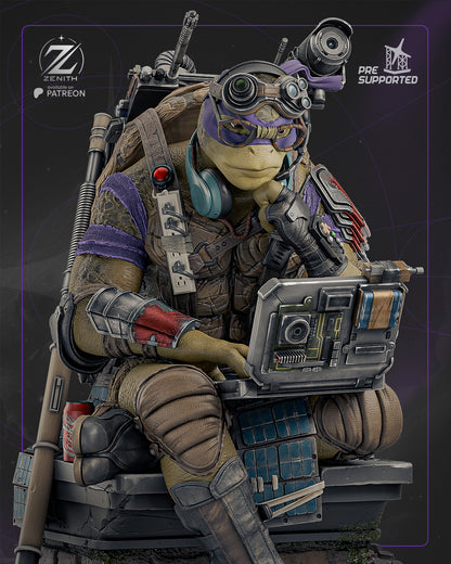 Donatello TMNT Statue 3D-Printed Kit