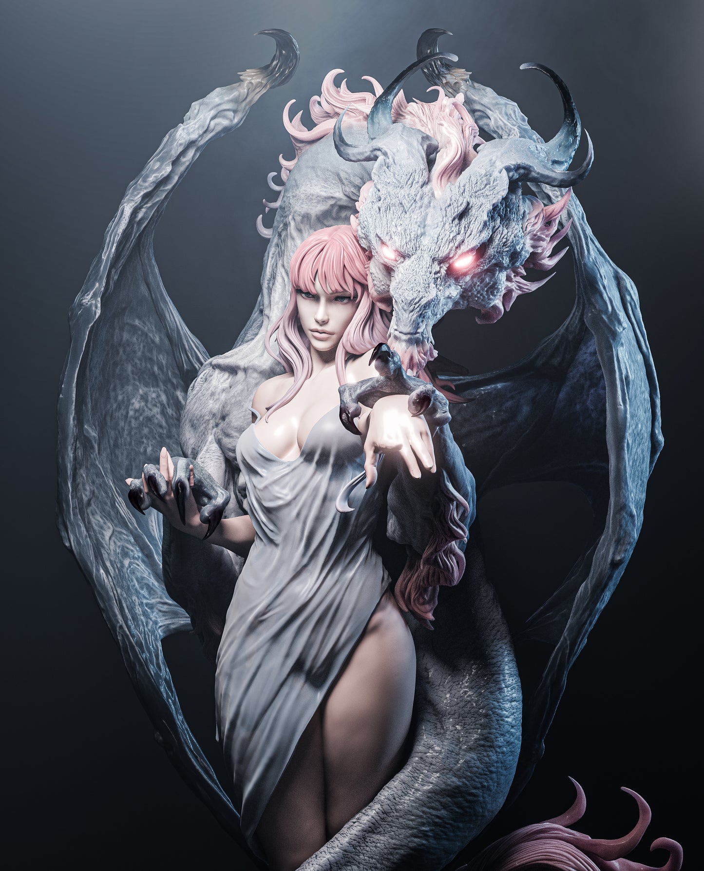 Dragon Lady Statue