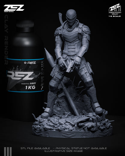 Vigilante Statue 3D-Printed Kit
