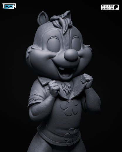 Chip And Dale Statue