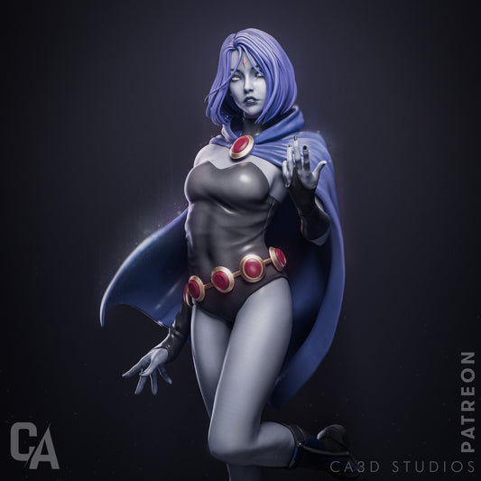 Raven Statue