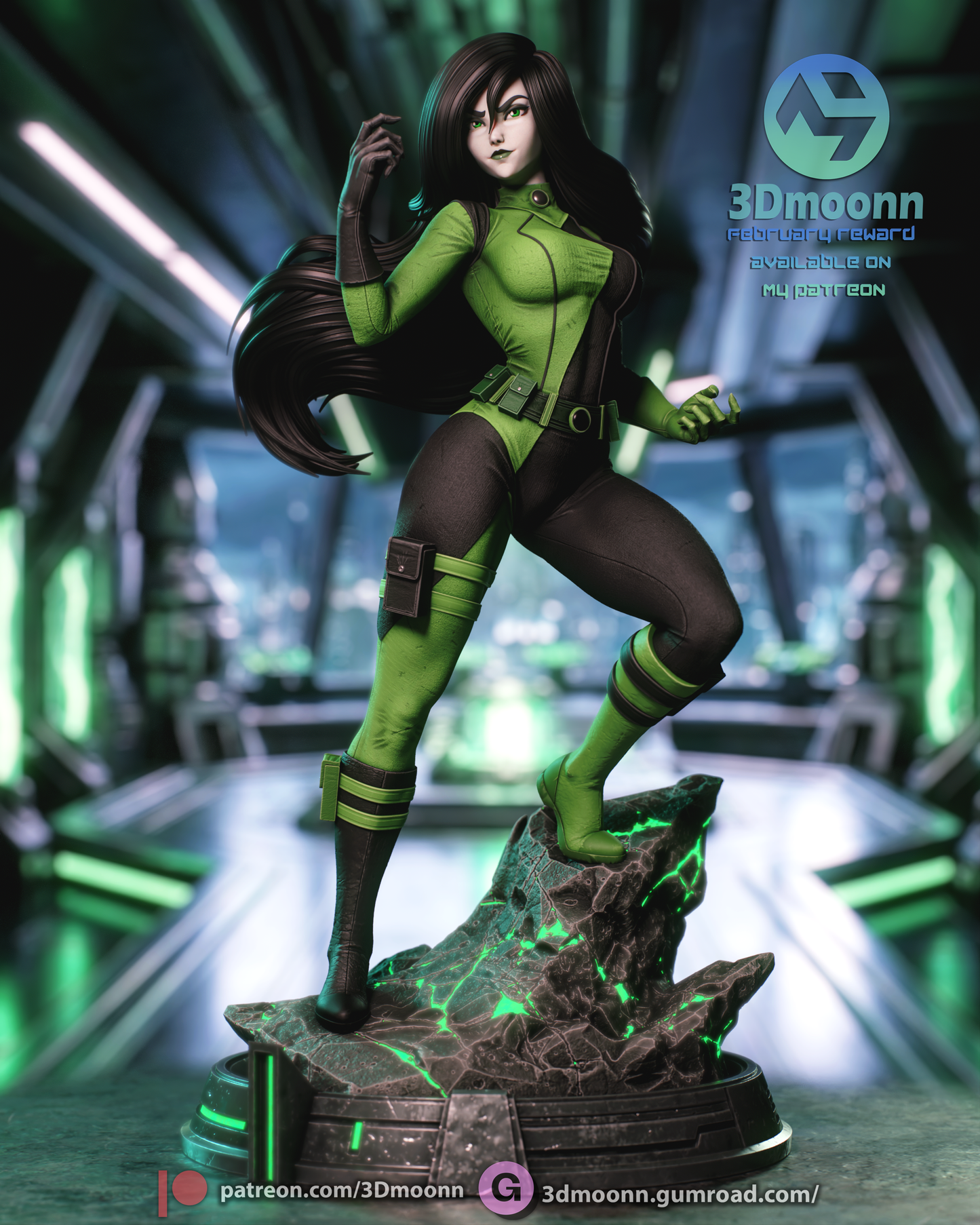 Shego Statue