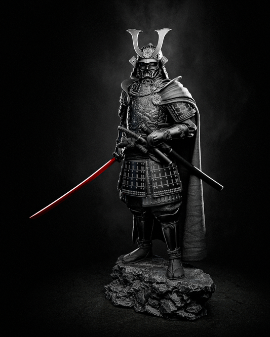Darth Vader Samurai Statue 3D-Printed Kit