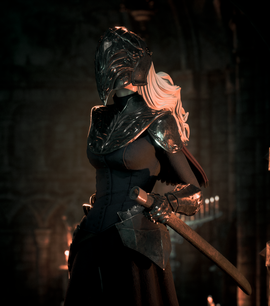 Yuria Of Londor Statue 3D-Printed Kit