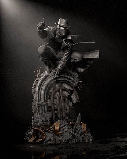 Spider Noir Statue 3D-Printed Kit