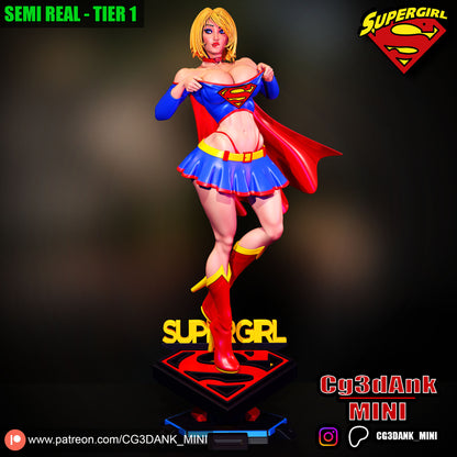 Supergirl Statue