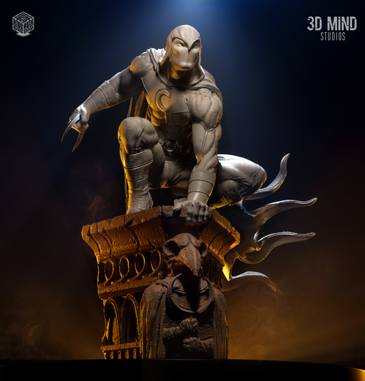 Moonknight Statue 3D-Printed Kit