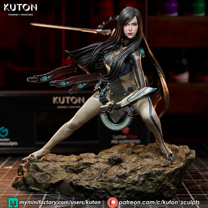 Raven Statue 3D-Printed Kit
