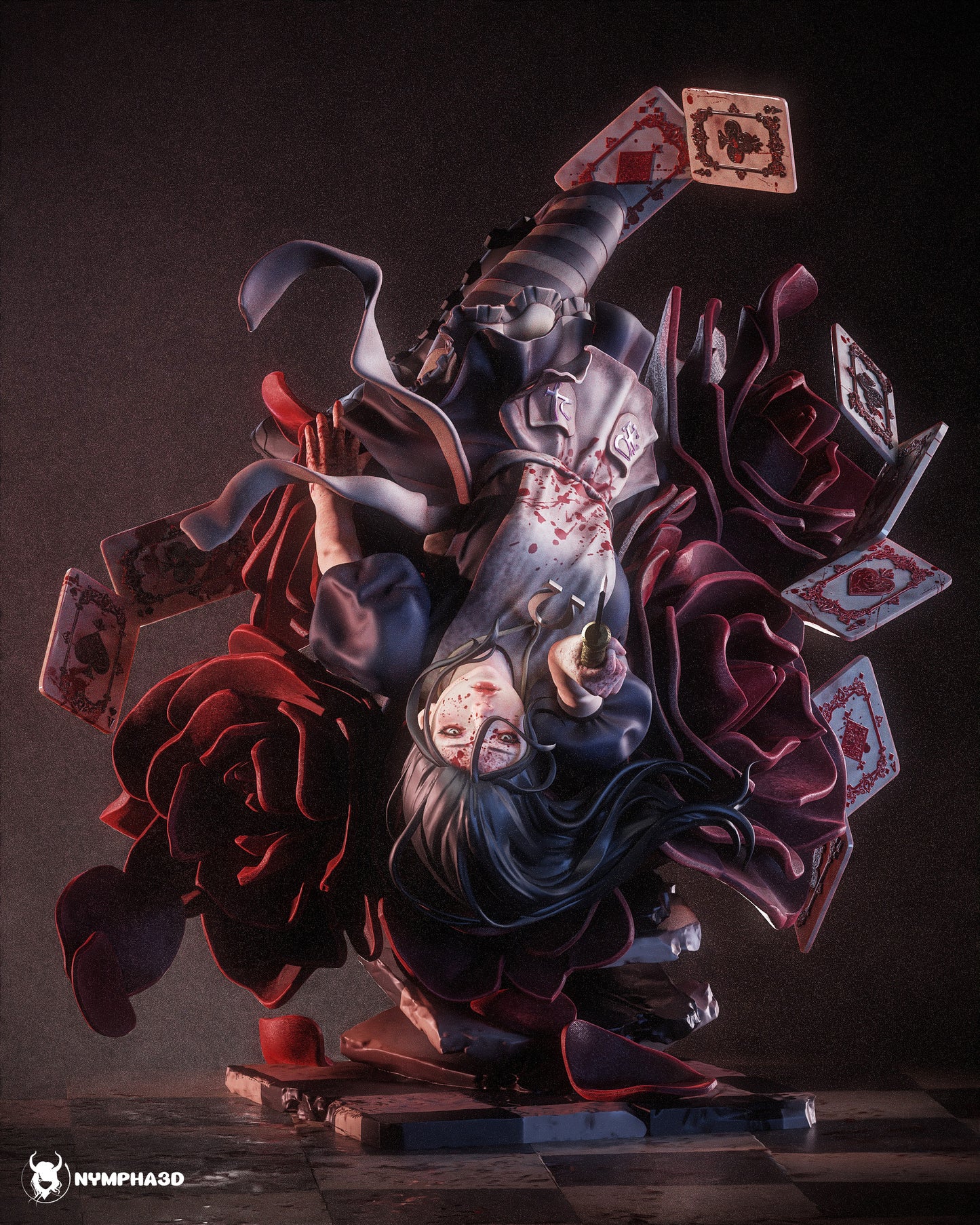 Alice Statue 3D-Printed Kit