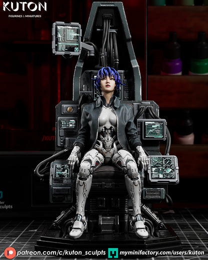 Ghost In The Shell Statue 3D-Printed Kit