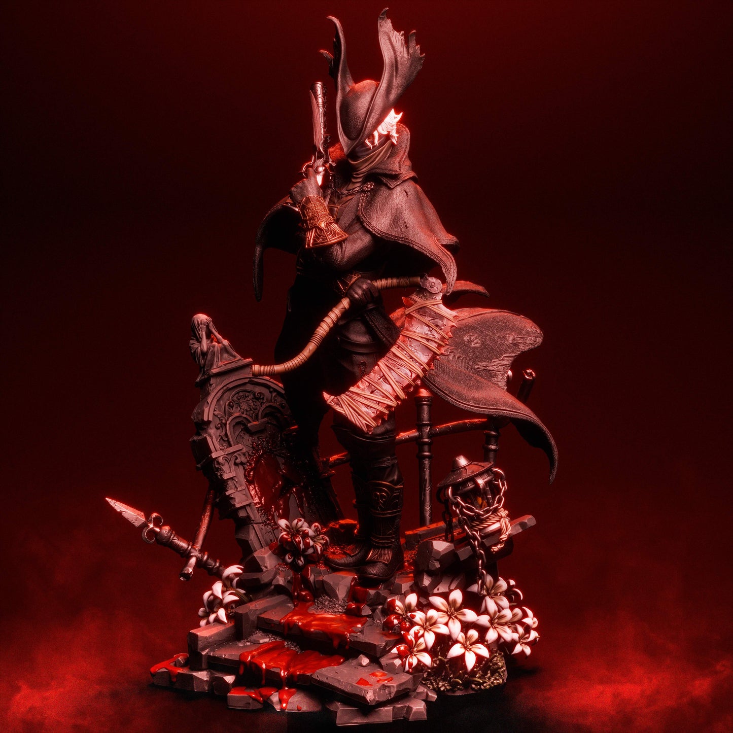 The Hunter Statue 3D-Printed Kit