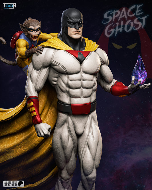 Space Ghost Statue