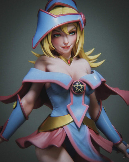 Dark Magician Girl Statue 3D-Printed Kit