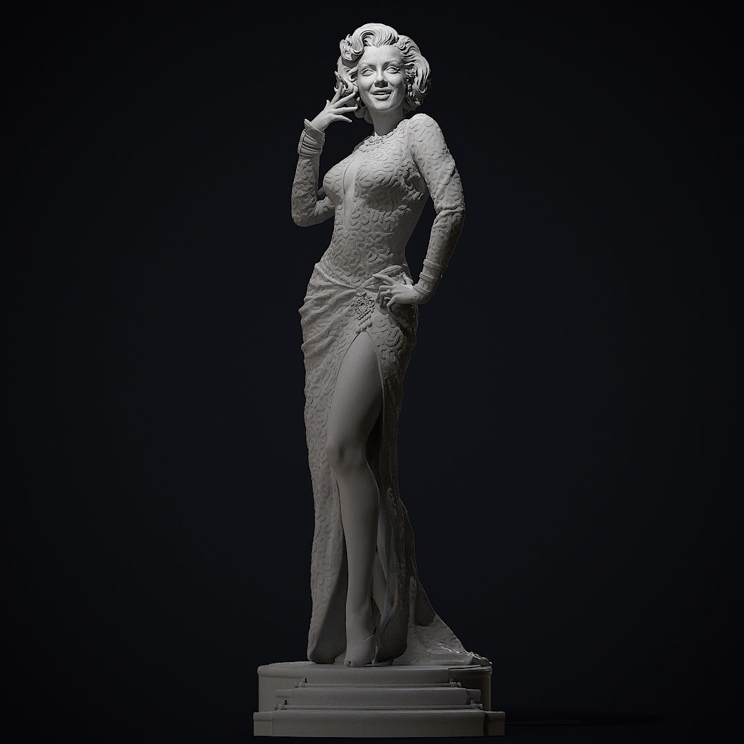 Marylin Statue 3D-Printed Kit