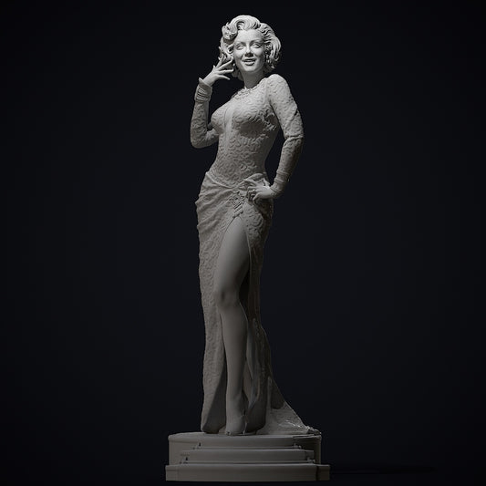 Marylin Statue 3D-Printed Kit