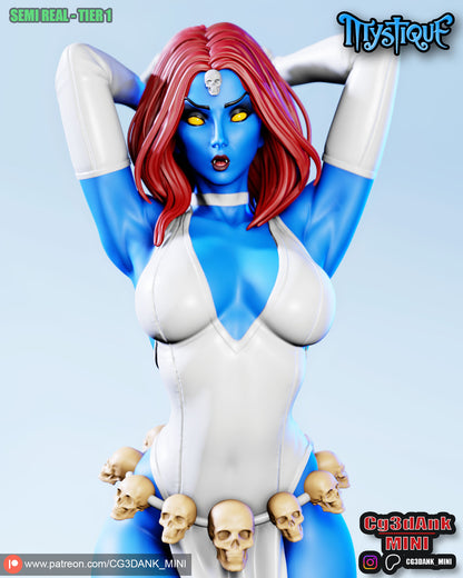Mystique Statue 3D-Printed Kit