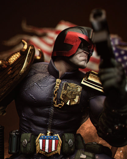 Judge Dredd Statue