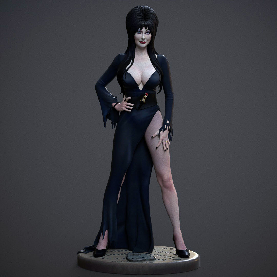 Elvira Statue 3D-Printed Kit
