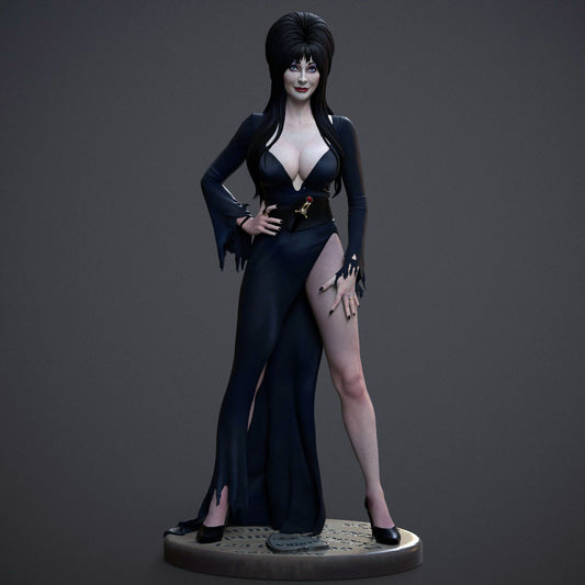Elvira Statue 3D-Printed Kit