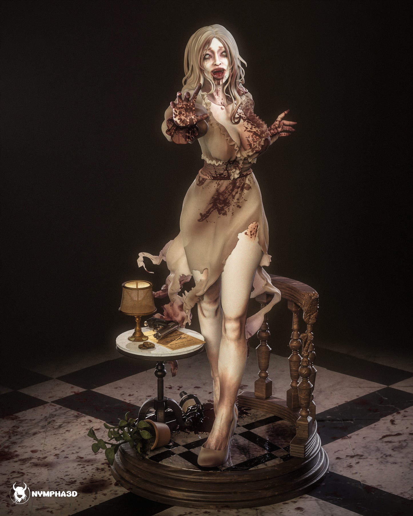 Selena Corey Statue 3D-Printed Kit