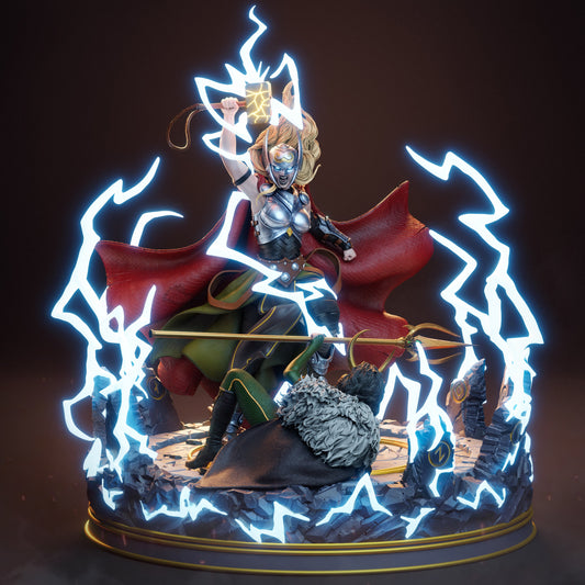Lady Thor Statue
