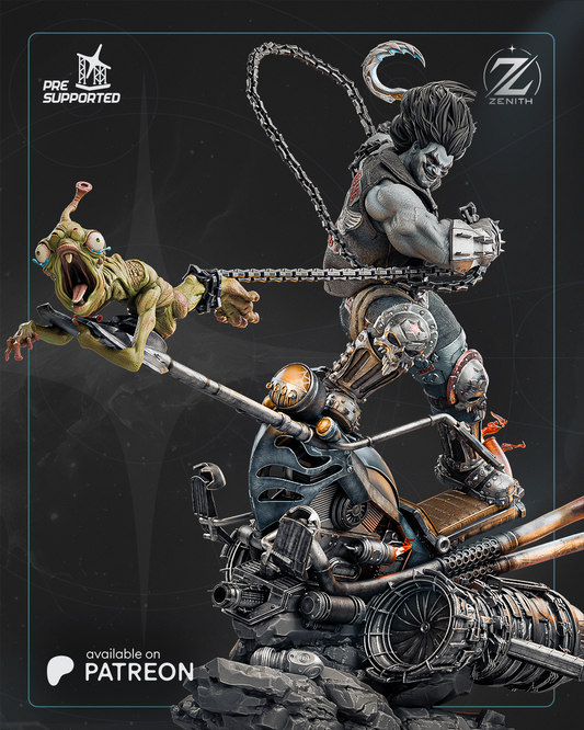 The Main Man (Lobo) Statue