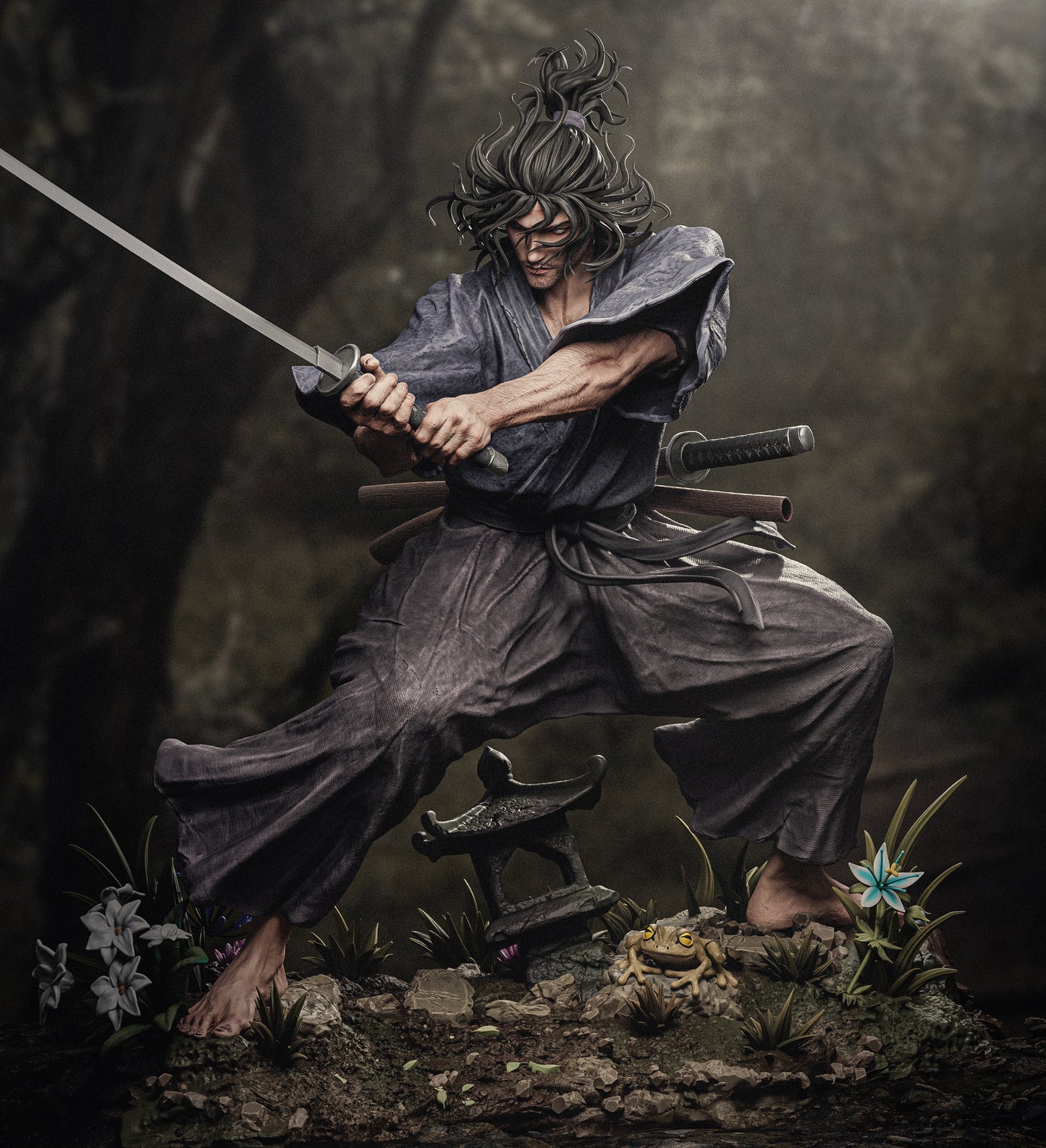Musashi Miyamoto Statue