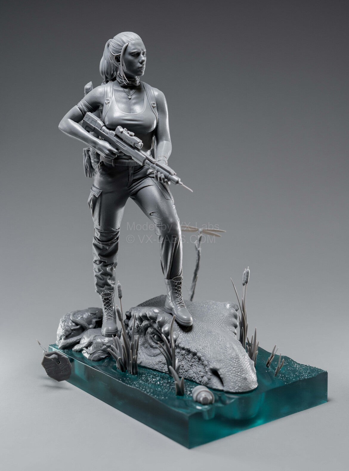 Zora Bennett Jurassic World Rebirth Statue
