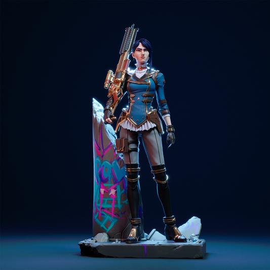 Caithlyn (LOL) Statue
