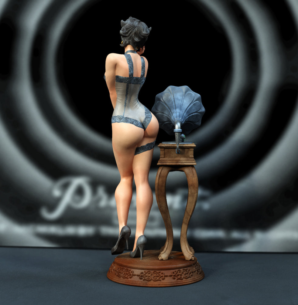 Betty Boop Statue 3D-Printed Kit