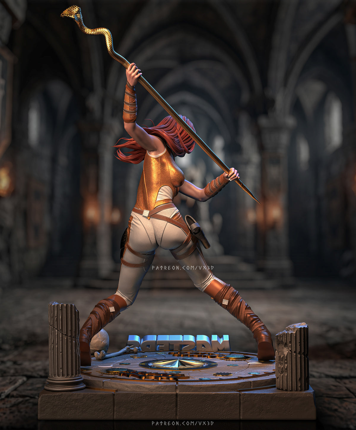 Teela Statue 3D-Printed Kit