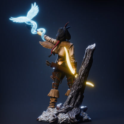 Dani Moonstar Statue 3D-Printed Kit