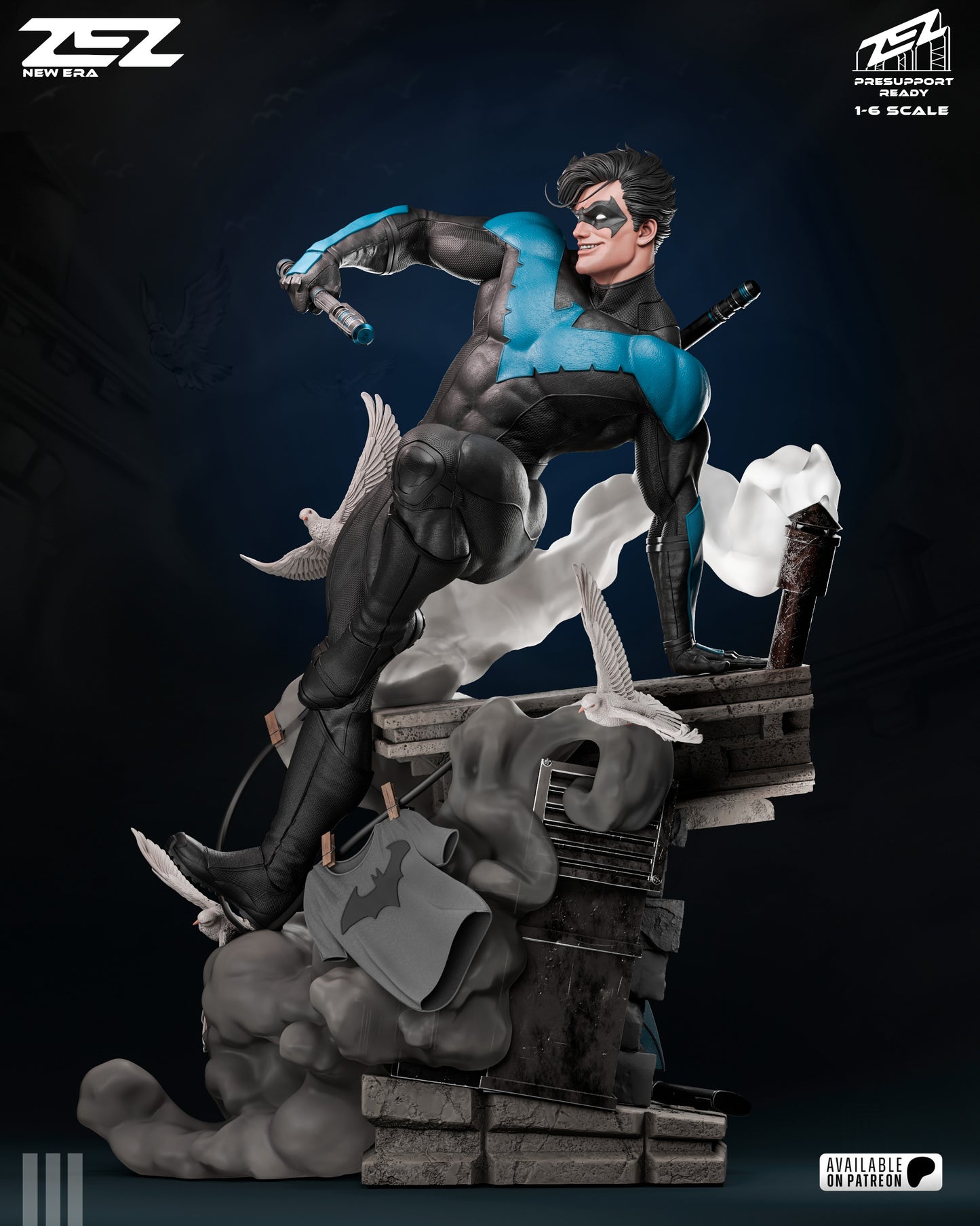 Nightwing Statue