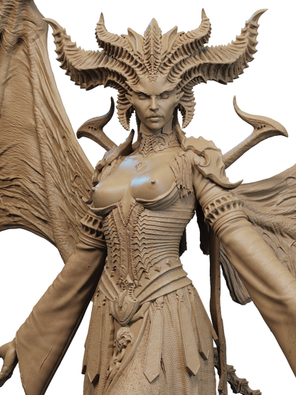 Lilith Statue 3D-Printed Kit