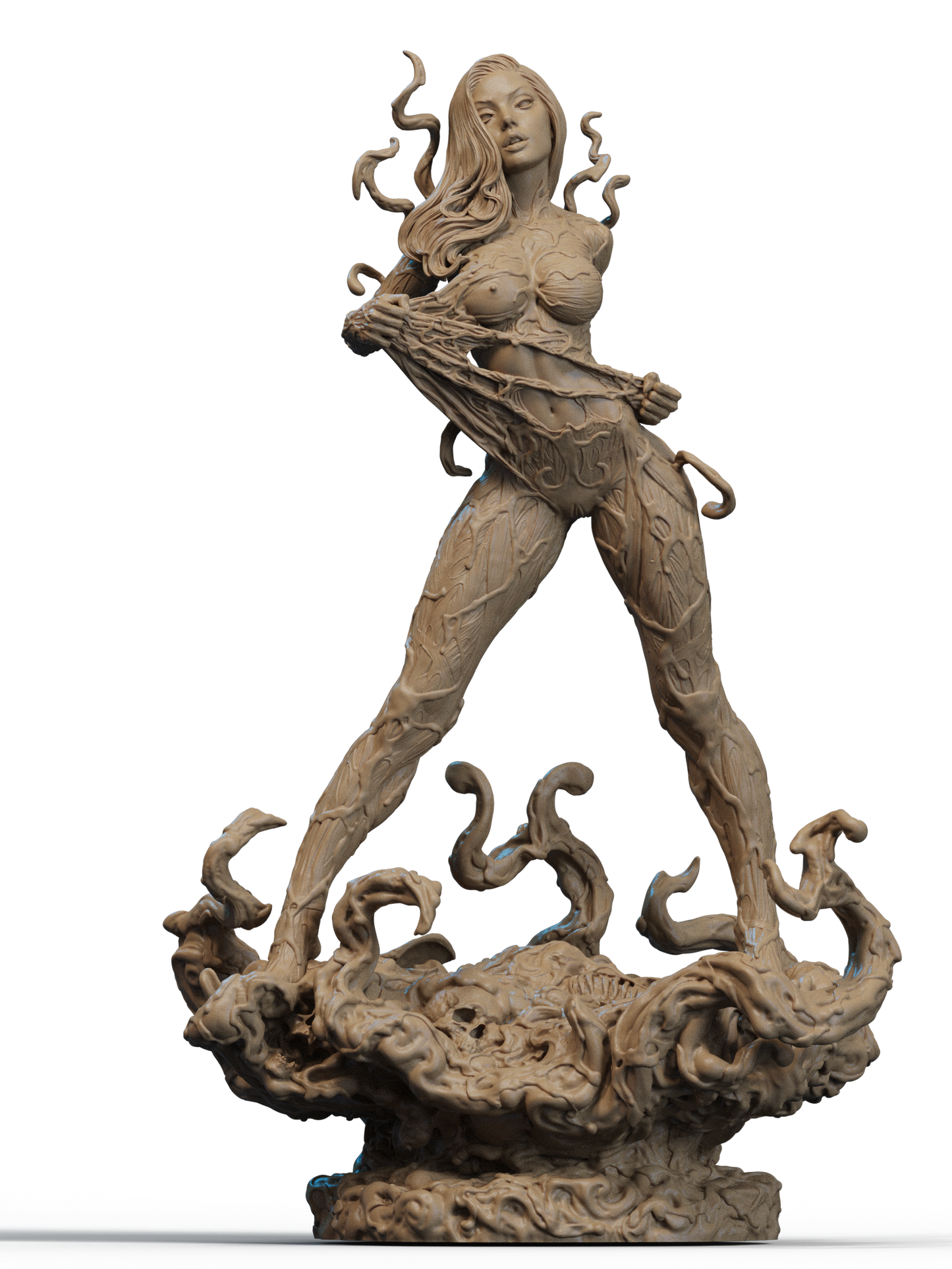 Carnage Mary Jane Statue 3D-Printed Kit