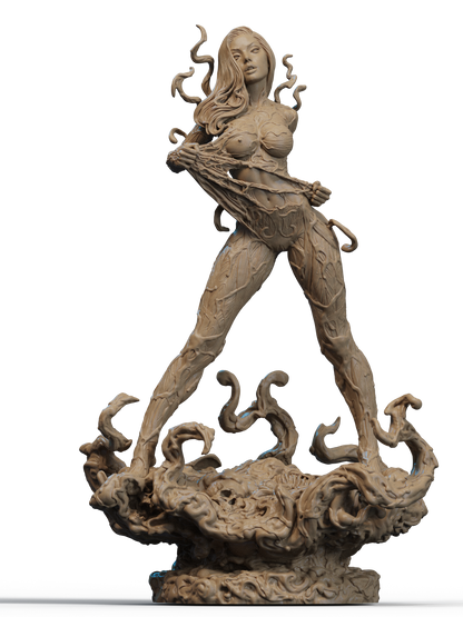 Carnage Mary Jane Statue 3D-Printed Kit