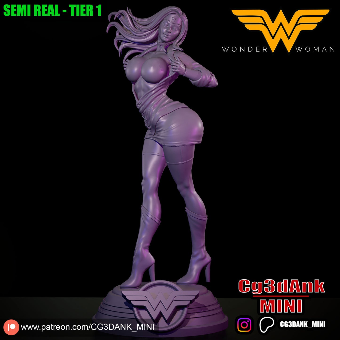 Wonder Woman Statue