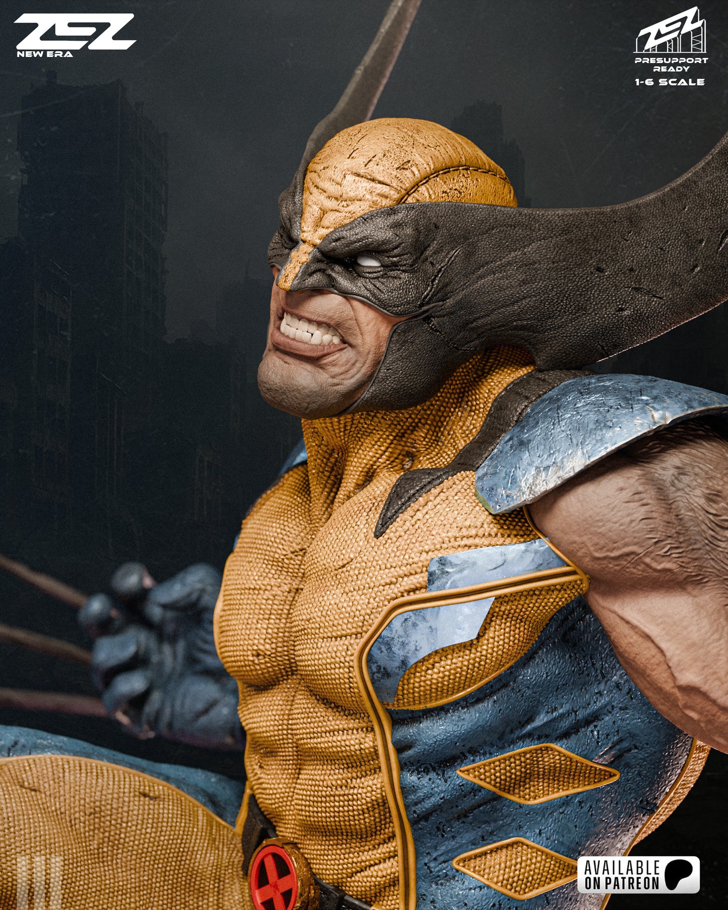 Wolverine Statue