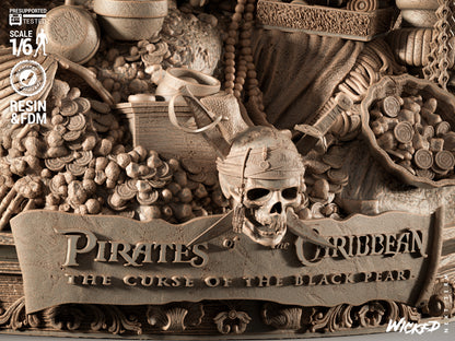 Jack Sparrow & Hector Barbossa Diorama