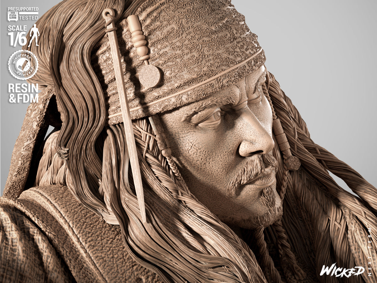 Jack Sparrow & Hector Barbossa Diorama