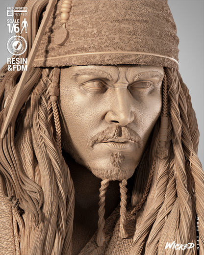 Jack Sparrow & Hector Barbossa Diorama