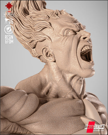 Captain Atom Statue 3D-Printed Kit