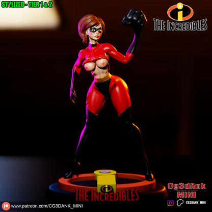 Elastigirl Statue