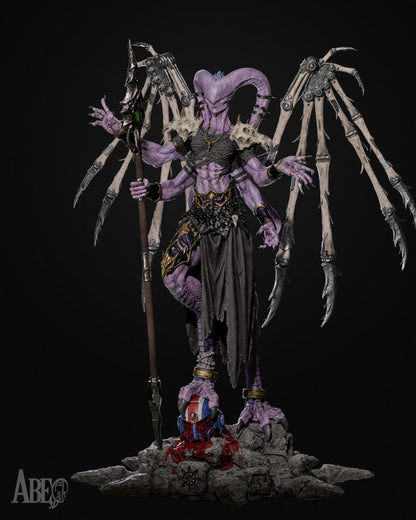 Ninefold Sorcerer Statue 3D-Printed Kit